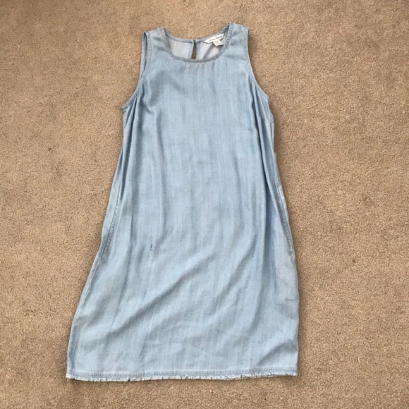 Tommy Bahama Chambray All Day Shift Dress - Picture 2 of 4